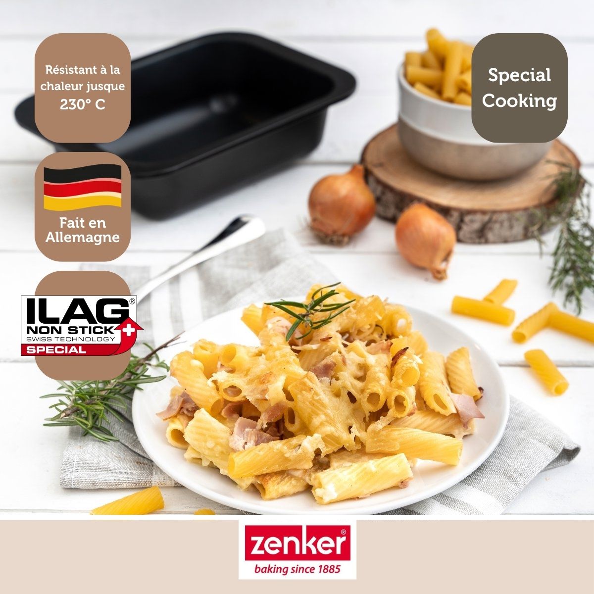 Plat à four 24 x 17,5 cm Zenker Spécial Cooking Zenker - Mathon - 6