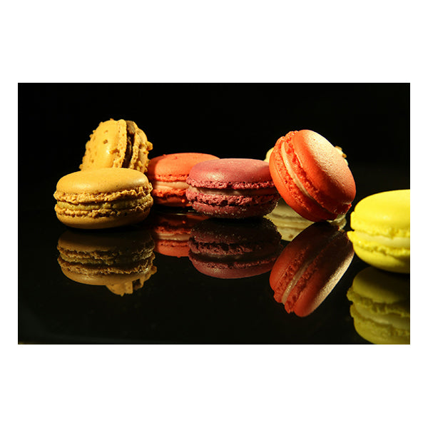 Planche à découper en verre trempé macarons 30 cm Pradel Excellence - Mathon