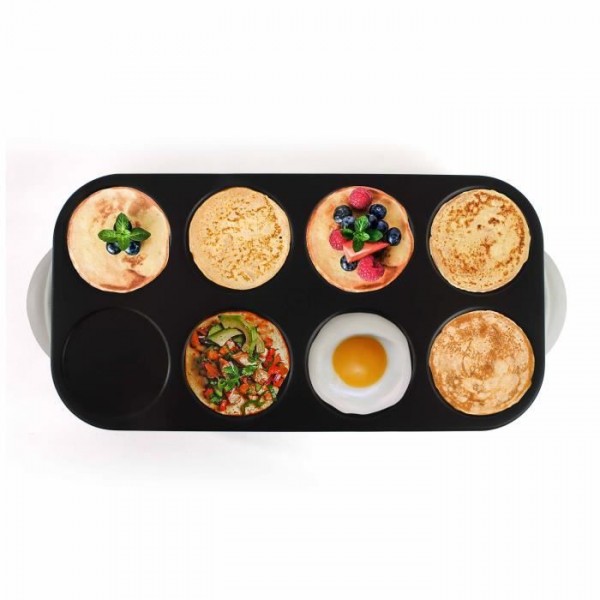 Crepiere Electrique Livoo Doc186  électrique Maxi Crepes Party - Blanc Livoo - Mathon - 2