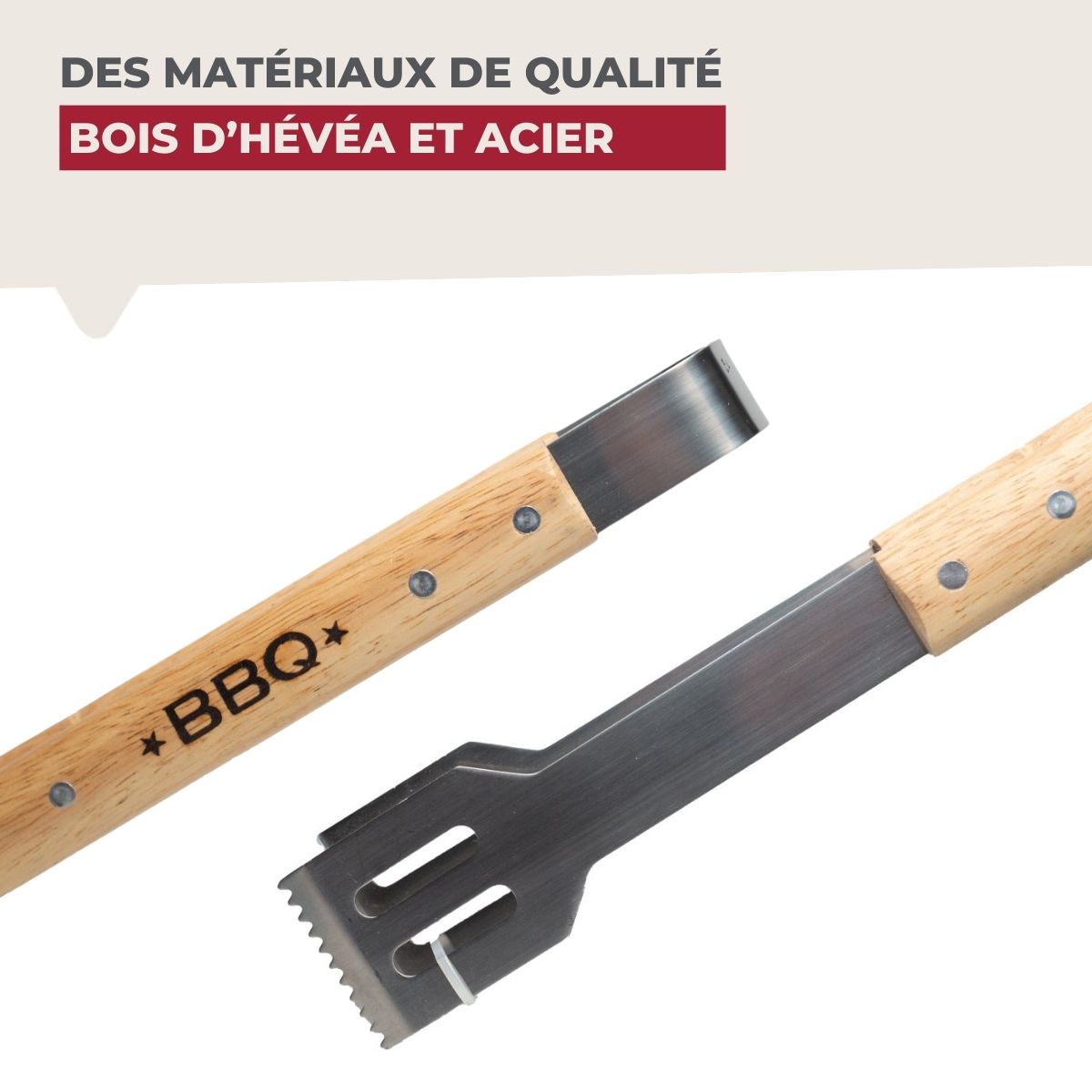 Pince à barbecue 39 cm  BBQ Edition Fackelmann - Mathon - 6