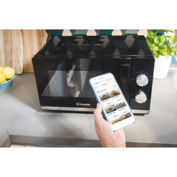 Micro-ondes Candy Moderna Cmw20tnmb 700 W 20l Noir - Fonction Décongél Candy - Mathon - 3