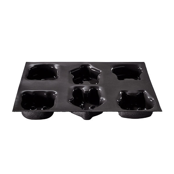 Moule 6 Animaux en silicone Flexipan - Mathon - 1