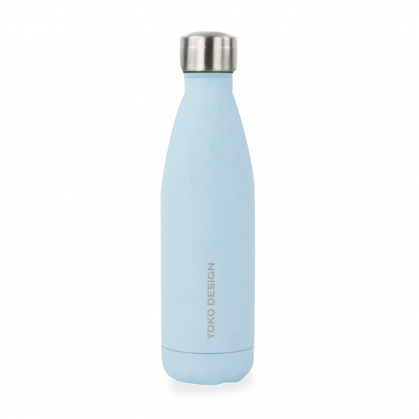 Bouteille isotherme 500 ml Pastel Blue Sky Mat Yoko® Design - Mathon