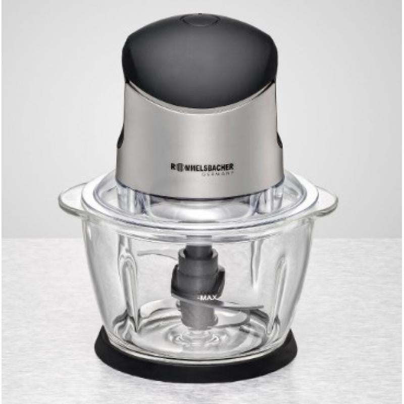 Multi Food Chopper 1l Stainless Steel Black Schwarz Mz 400 (mz 400) Rommelsbacher - Mathon - 3