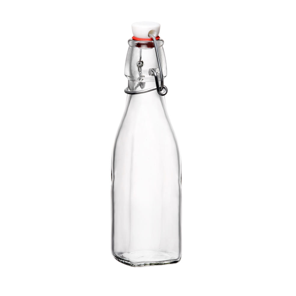 Bouteille limonade Swing 0,25 l transparente (lot de 6) Bormioli Rocco - Mathon - 1
