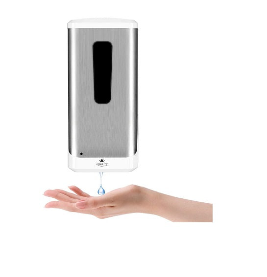 Distributeur de Savon Automatique sans Contact de 1000 ml gris Vendos85 - Mathon