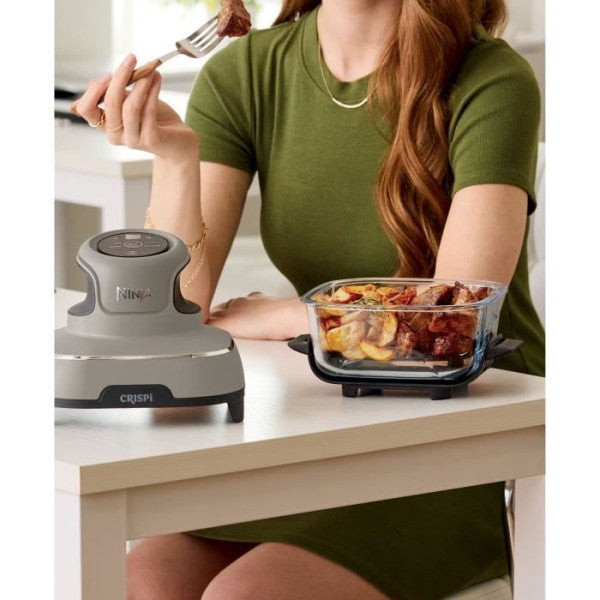 Friteuse Sans Huile Ninja Crispi Airfryer En Verre Fn101eust Beige Ninja - Mathon - 6