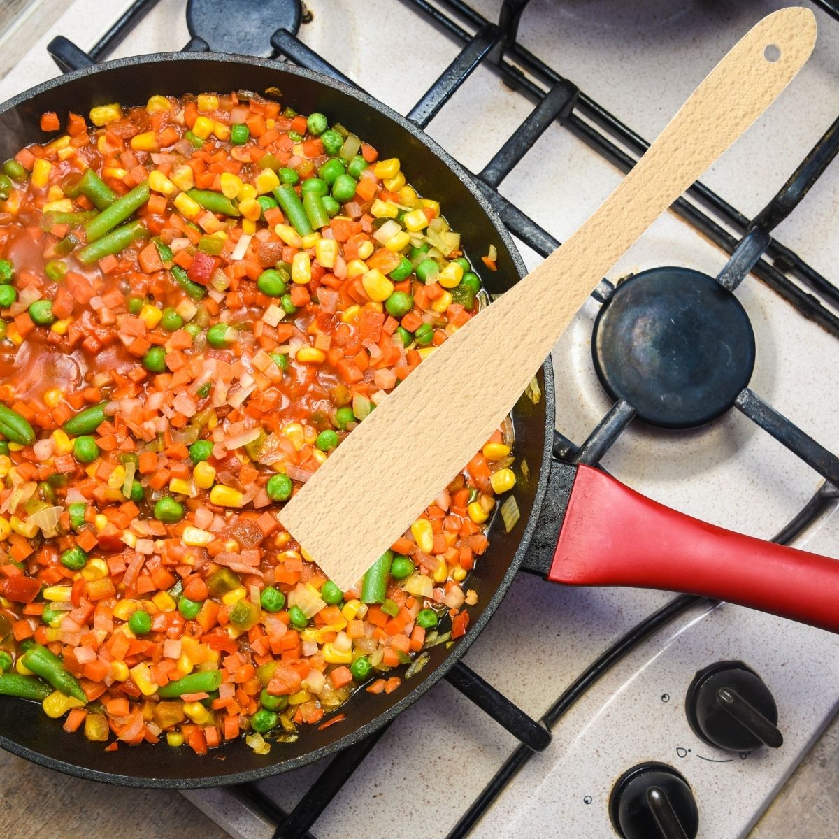 Ensemble de 2 Spatules de cuisine 30 cm  Wood Edition Fackelmann - Mathon - 2