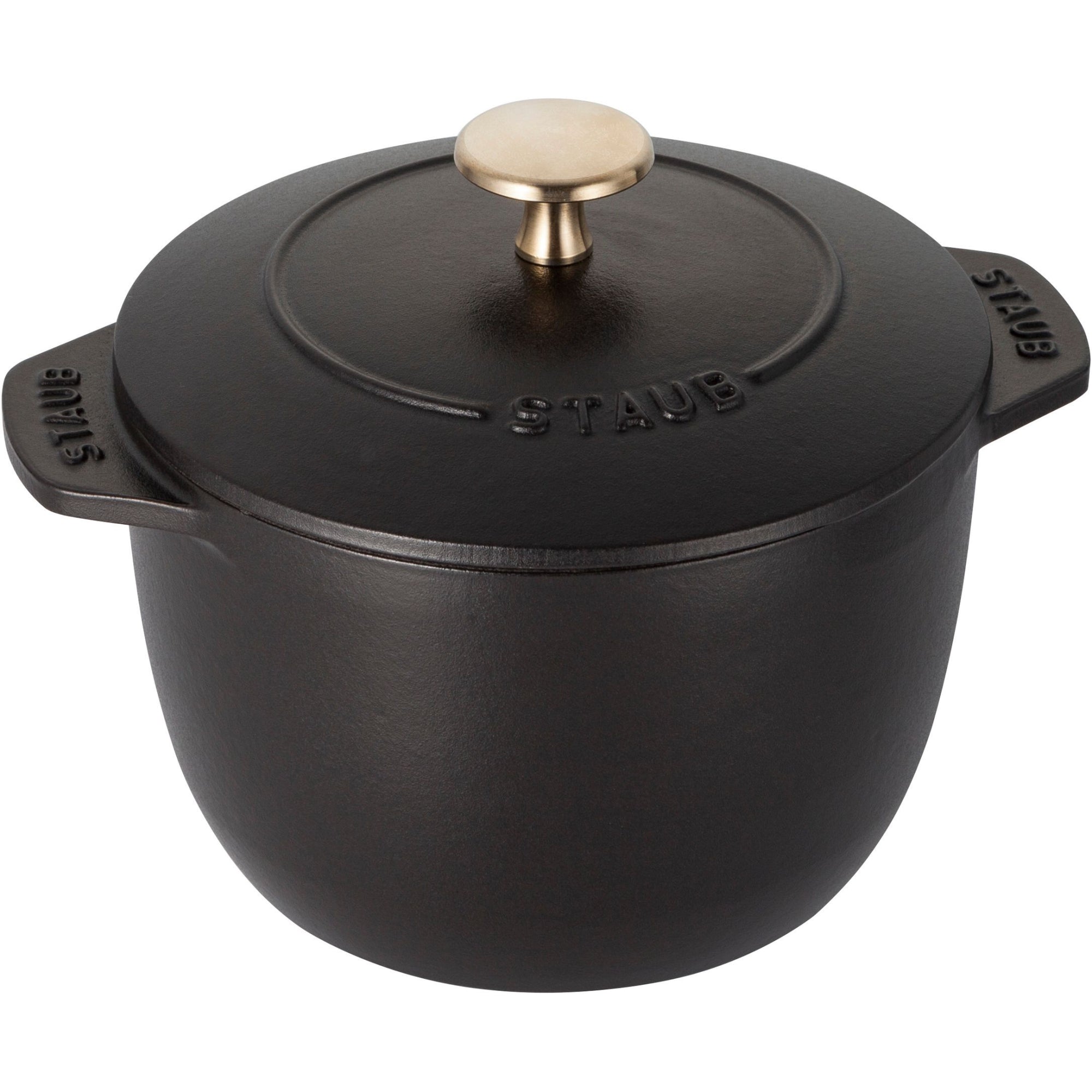 Cocotte à riz 16 cm, Fonte, Noir mat Staub - Mathon - 1