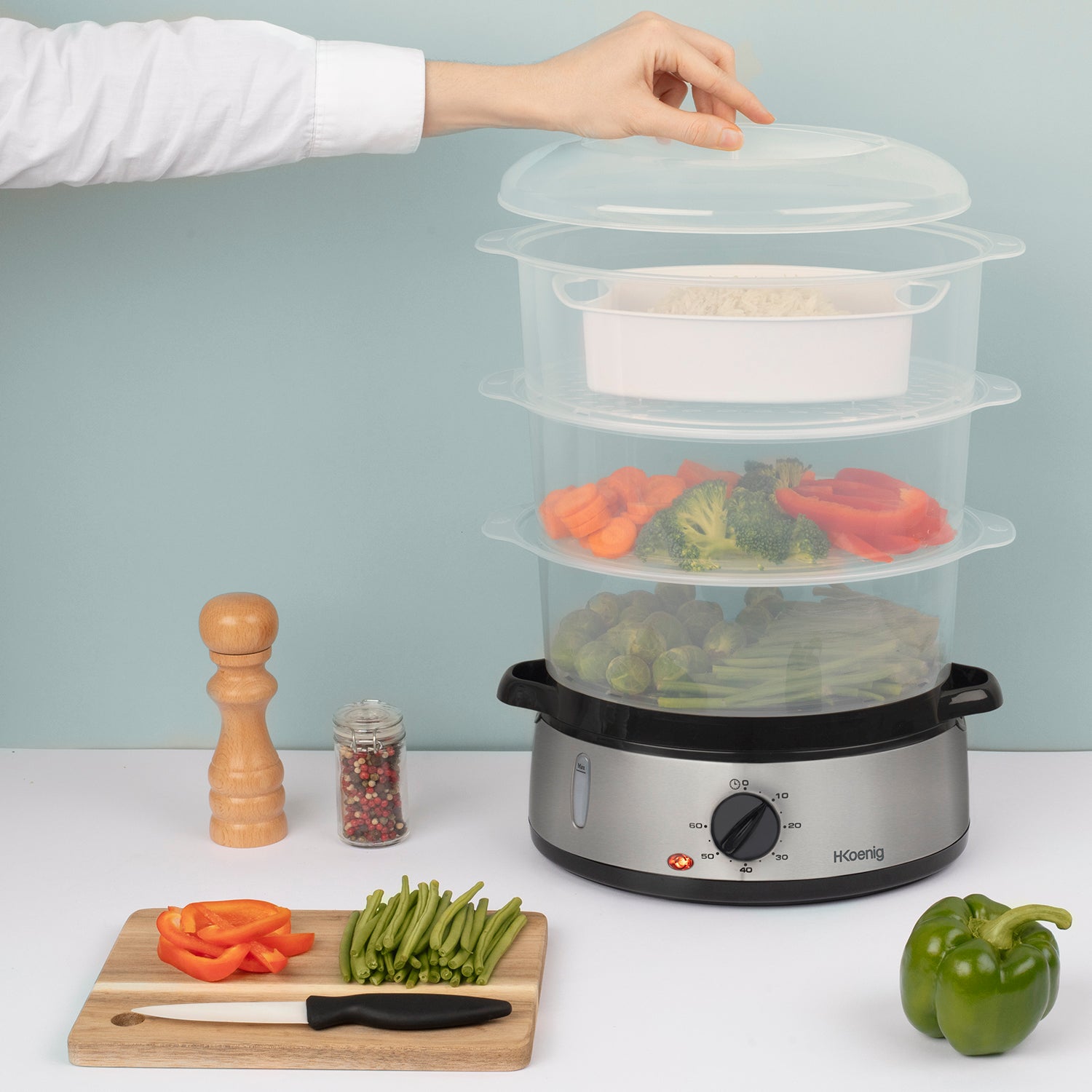 Cuiseur vapeur électrique - VAP10 H.Koenig - Mathon - 5