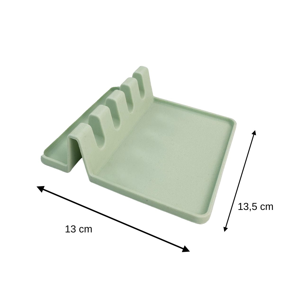 Support à spatule en Silicone Vert  OCEAN Fackelmann - Mathon - 2