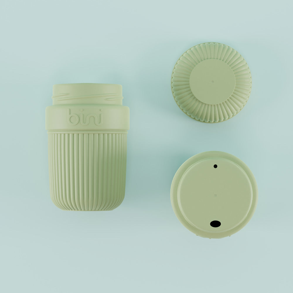 Mug Nomade Vert clair Bini - Mathon - 4