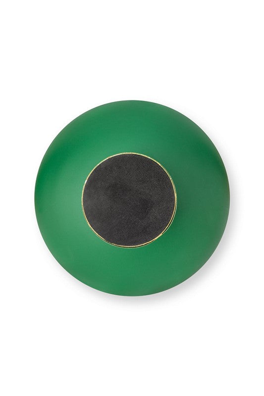 Plat creux Haut en métal sur pied Vert Foncé - 23x24cm Pip Studio - Mathon - 3