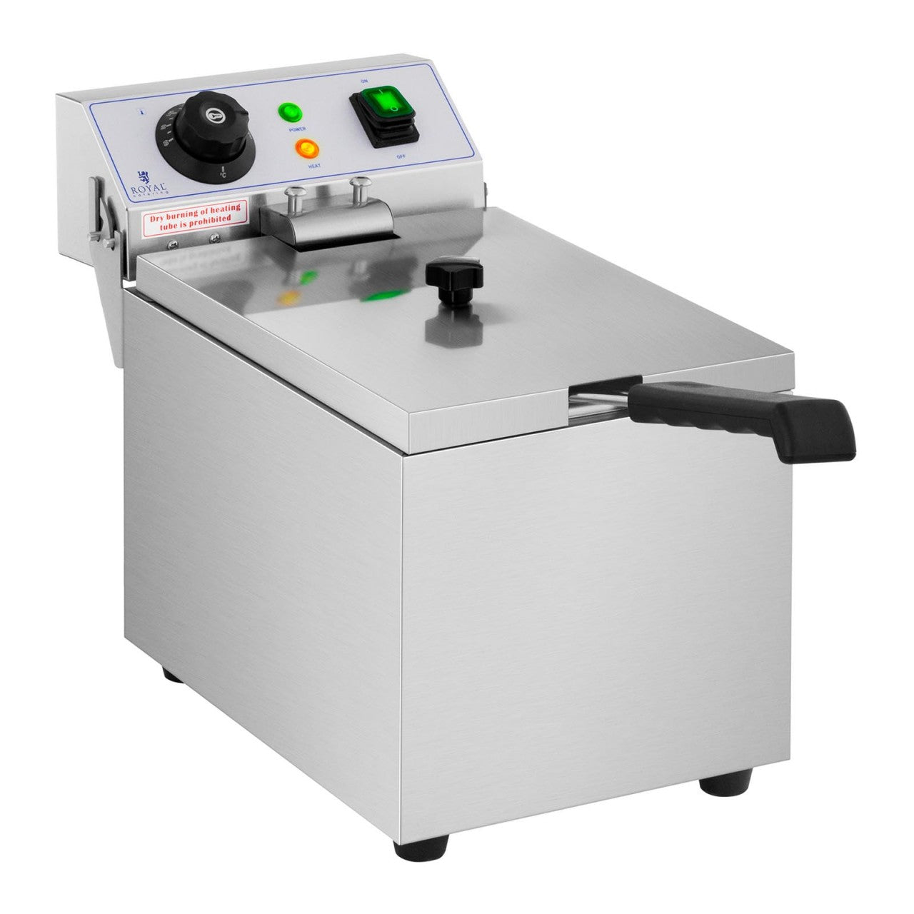 Friteuse électrique professionnelle restaurant 8 litres 230 volts 14_0001796 - Mathon - 1