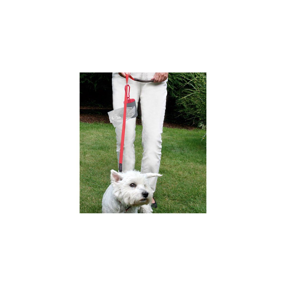 Distributeur de sacs à crotte et 2 rouleaux de 20 sacs chacun Fackelmann Fackelmann - Mathon - 4