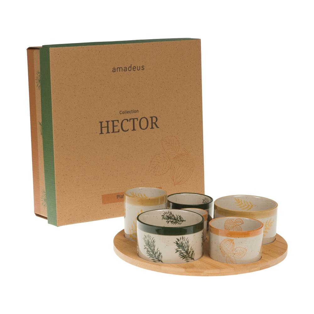 Coffret apéritif 6 bols Hector Amadeus - Mathon - 1