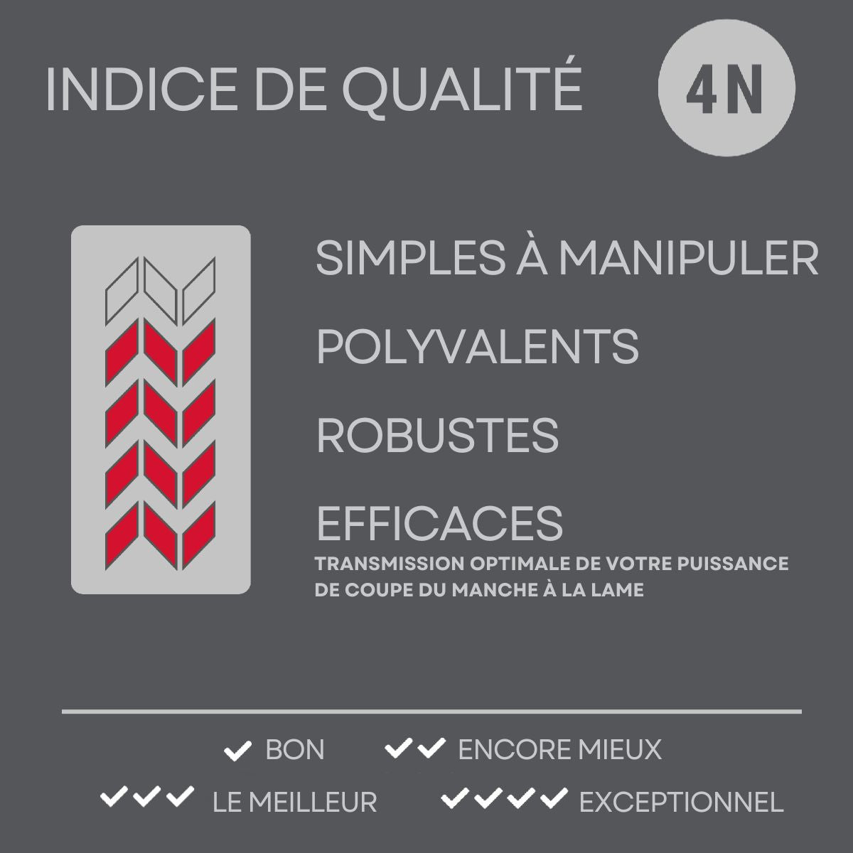 Ensemble de 4 Couteaux de cuisine cranté  Black Edition Nirosta - Mathon - 3