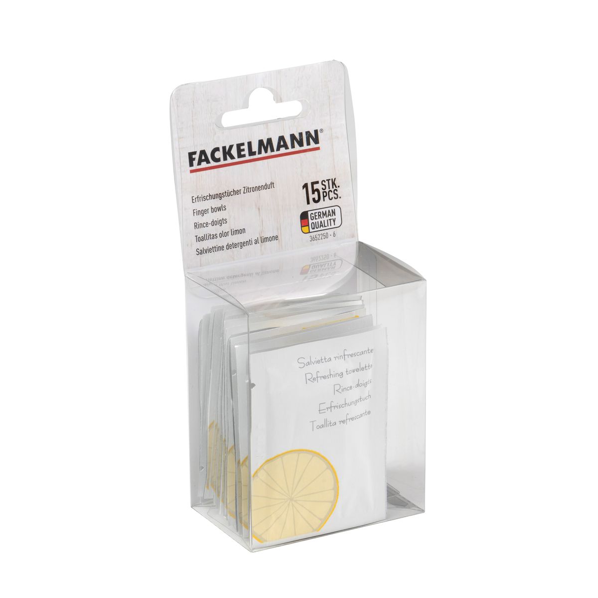 Lot de 15 rince-doigts citron Fackelmann - Mathon - 5