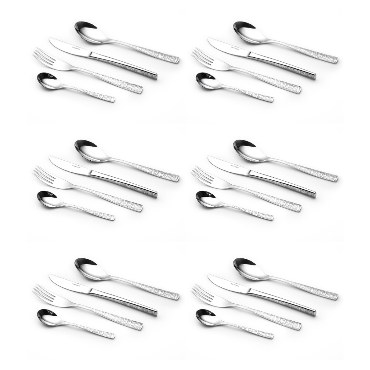 Coffret de ménagères 24 pièces SIGNATURE Fauchon Art de la Table - Mathon - 2