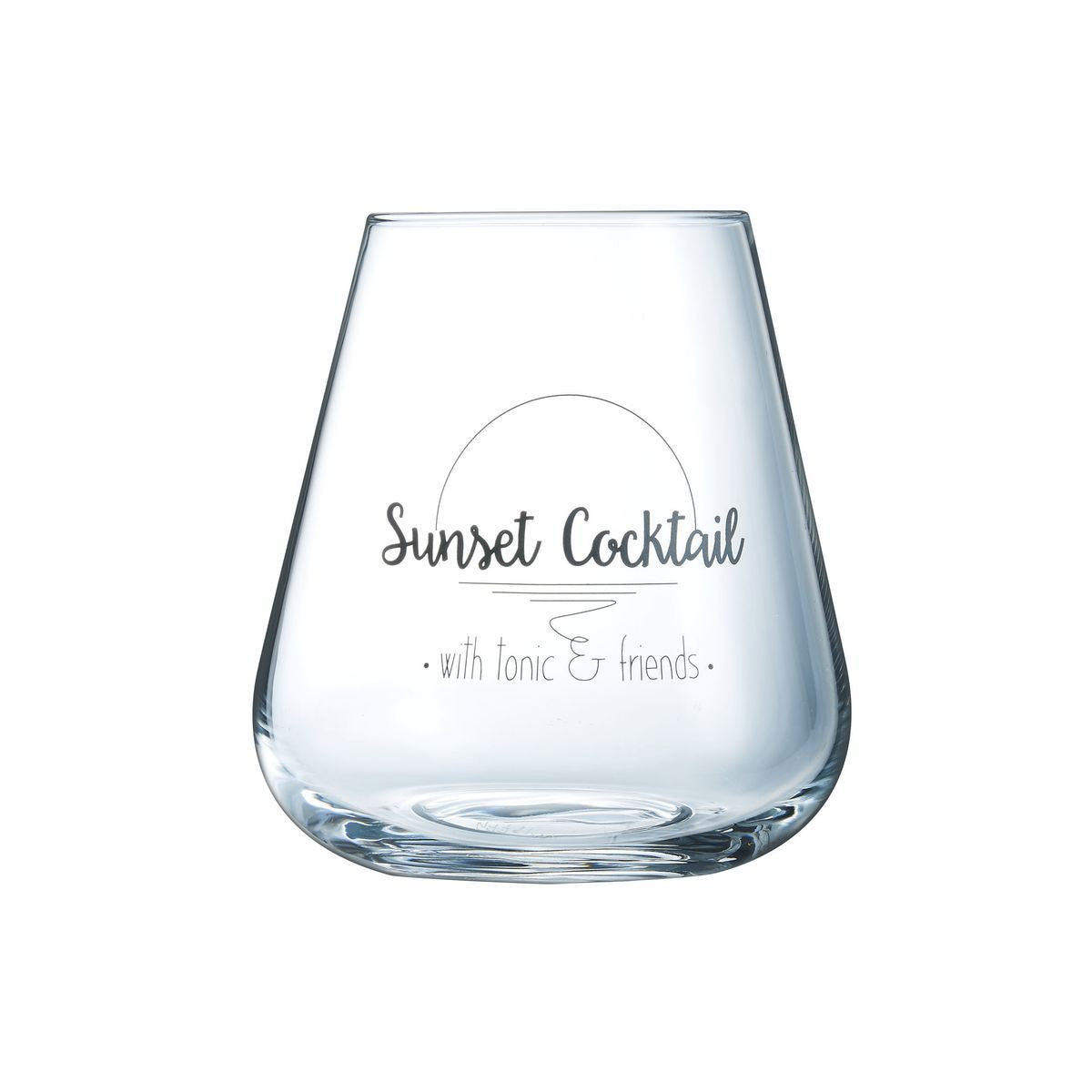 6 verres forme haute 55cl Cocktail Chic Luminarc - Mathon - 1