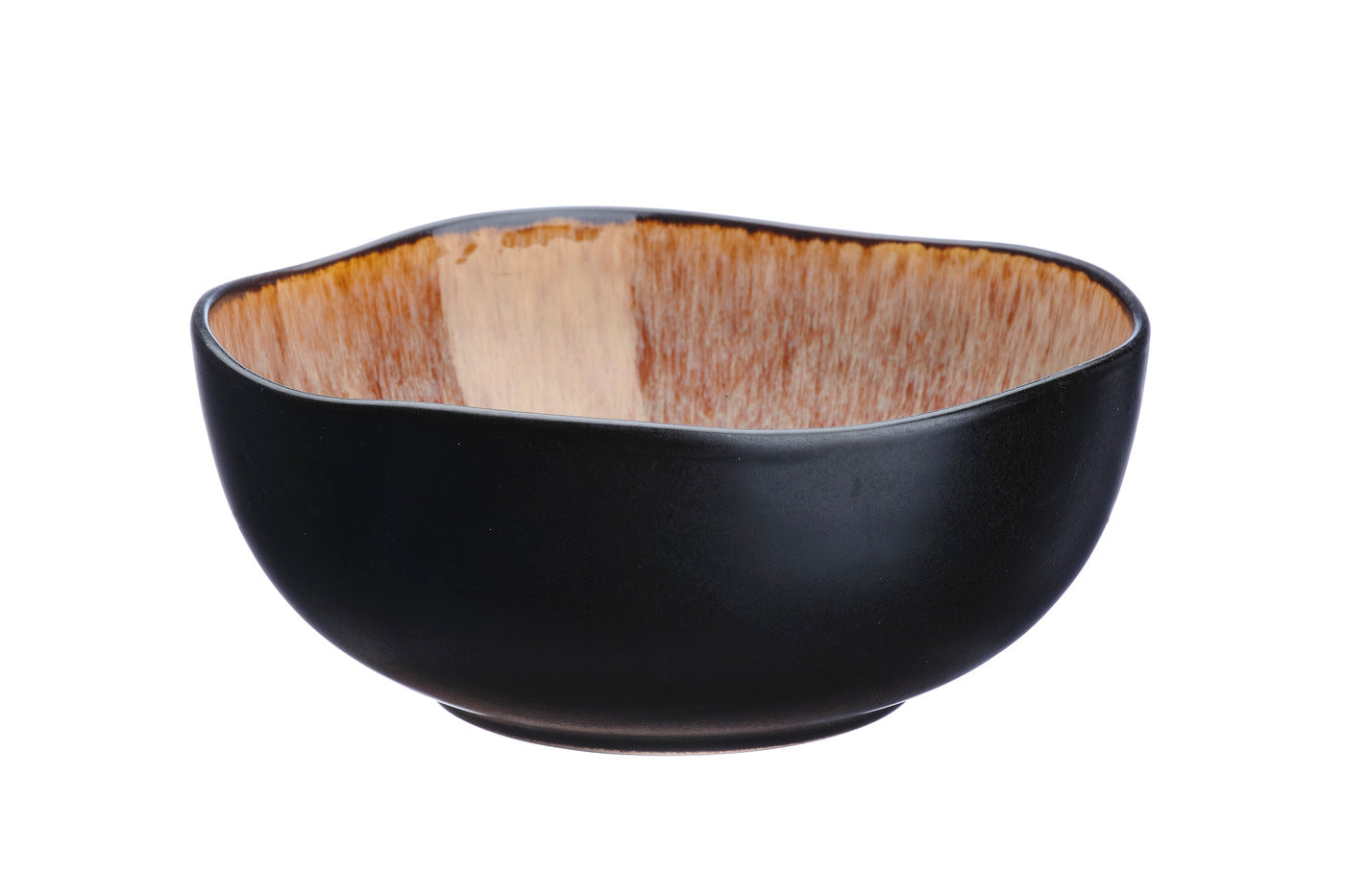 Lot de 6 bols moyens en grès marron D16.5 Björn - Mathon - 4