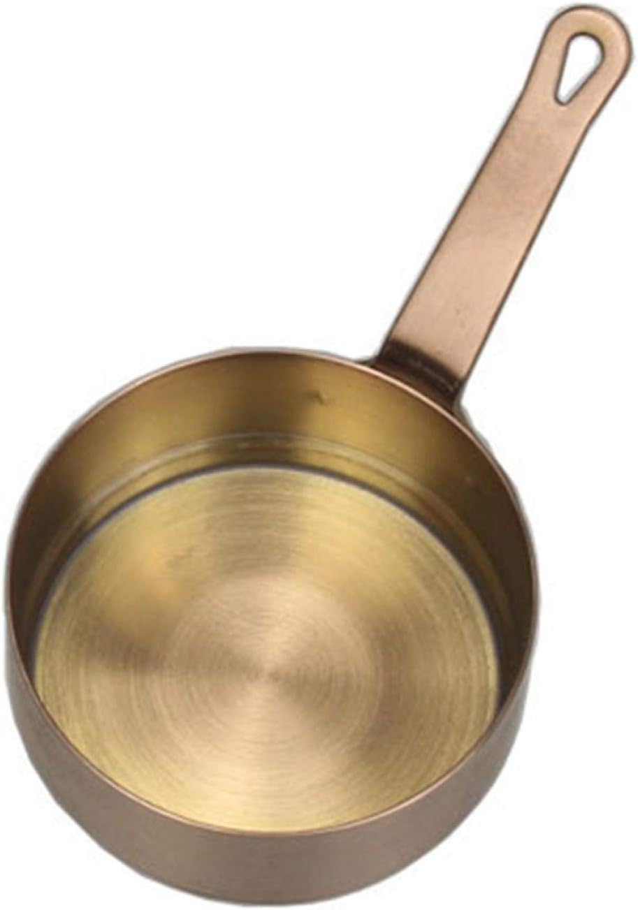 Mini casserole ronde en acier inoxydable avec poignée Vendos85 - Mathon