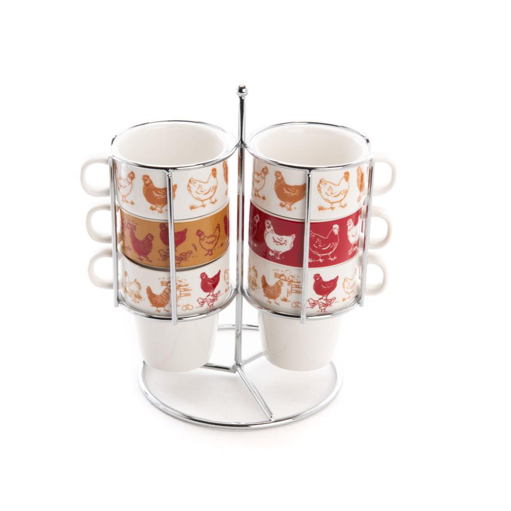 Coffret de 6 tasses expresso Maggie Amadeus - Mathon - 1
