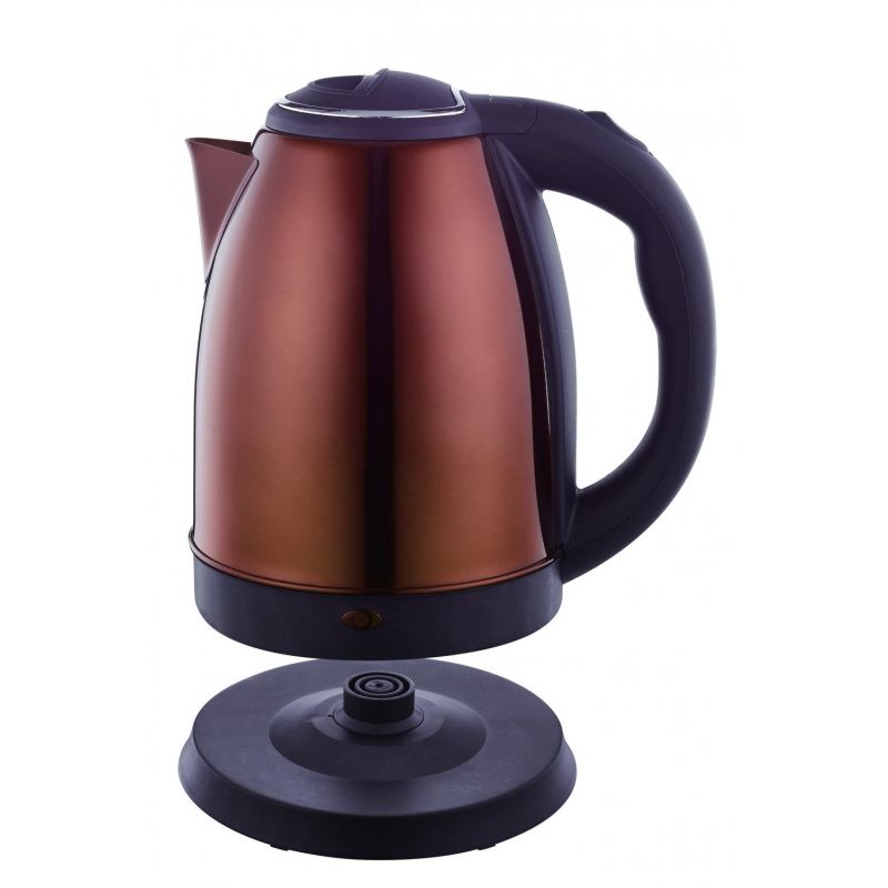 Bouilloire électrique 1.8L inox sans fil Cuivre Herzberg  HG5011-COP Herzberg - Mathon - 2