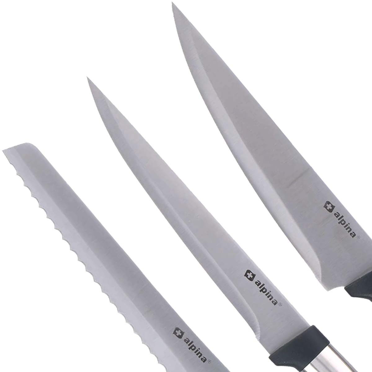 Set de Couteaux 5 Pièces Inox Alpina - Mathon - 2