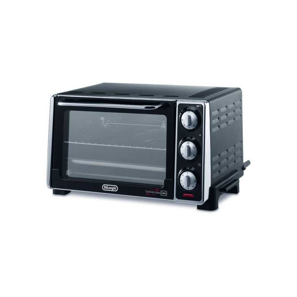 Mini-four - Chaleur Tournante -   - Eo20792 - Noir - 20 L - 49 X 35 X 25,5 Cm - 1300 W Delonghi - Mathon - 1