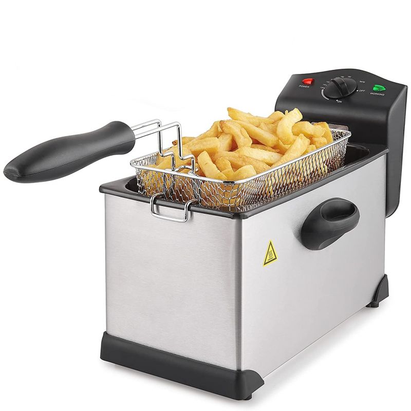 Friteuse 3L 2000W Royaltyline EFT2000L Royalty Line - Mathon - 1
