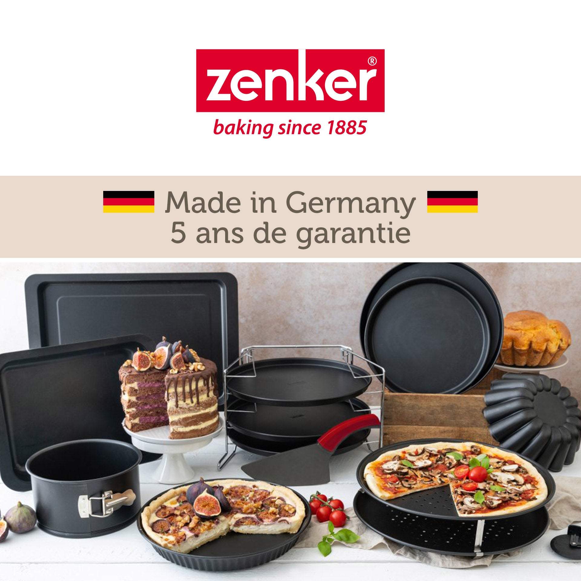 Moule à panettone à charnière 18 cm Zenker Spécial Countries Zenker - Mathon - 7