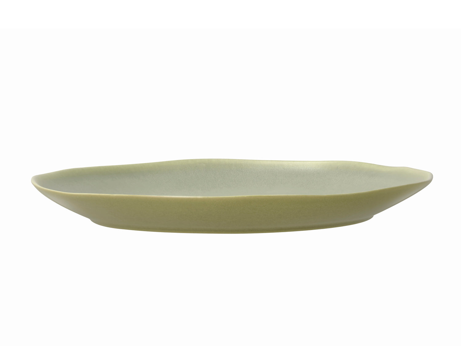 Assiette plate UMAMI en grès Vert pur Villa Collection - Mathon - 2