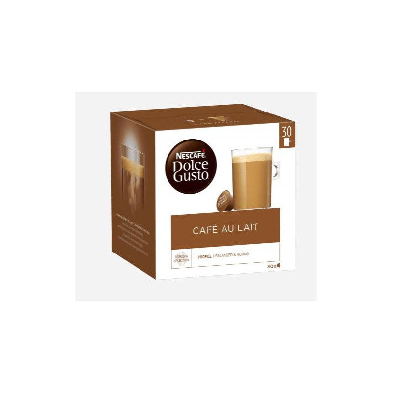 Boîte De 16 Capsules Nescafe   Café Au Lait Dolce Gusto - Mathon