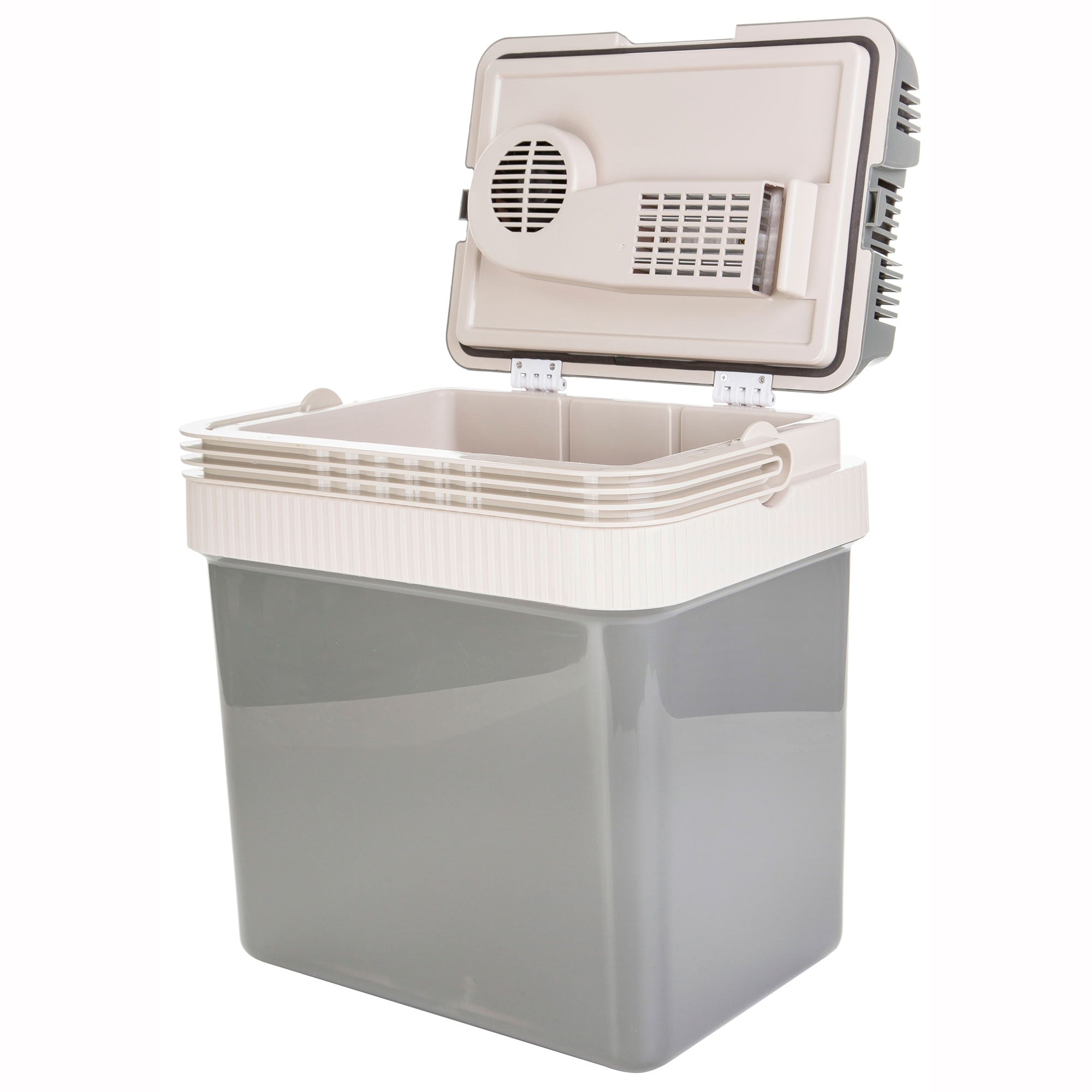 Glacière Électrique portable 21 Litres, 12V / 220 - 240V Voiture et Camping 50 Gris CF1151 - Mathon - 3