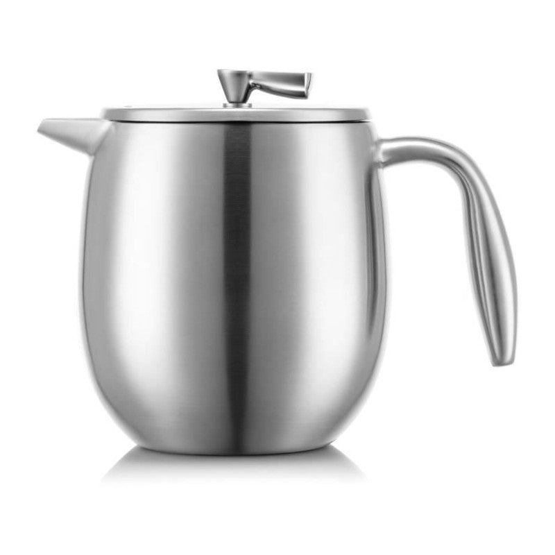 Cafetiere A Piston - Bodum - Columbia - Double Paroi - 4 Tasses - 0.5 L - Inox - Mat Bodum - Mathon - 1