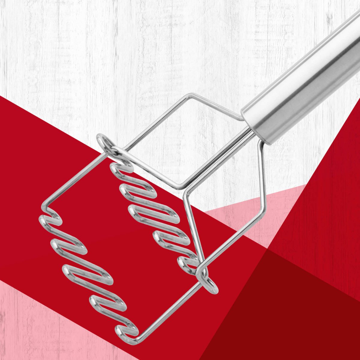 Presse-purée avec double fonction de broyage en inox Fackelmann - Mathon - 2