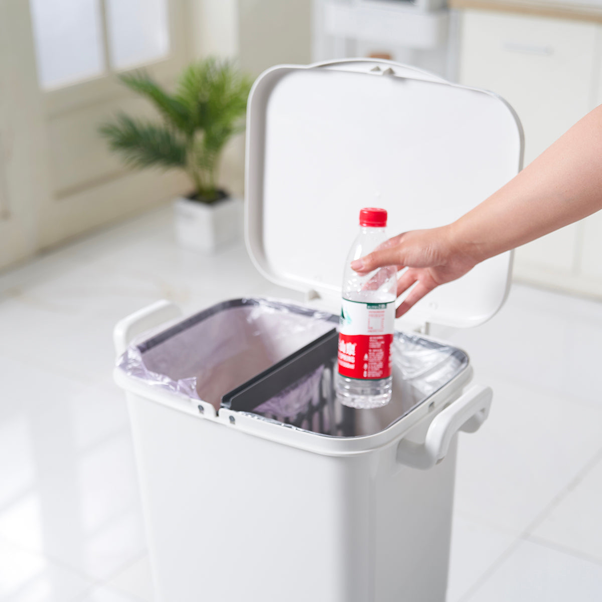 Poubelle de Tri Sélectif valoris 45L Kitchen Move - Mathon - 3