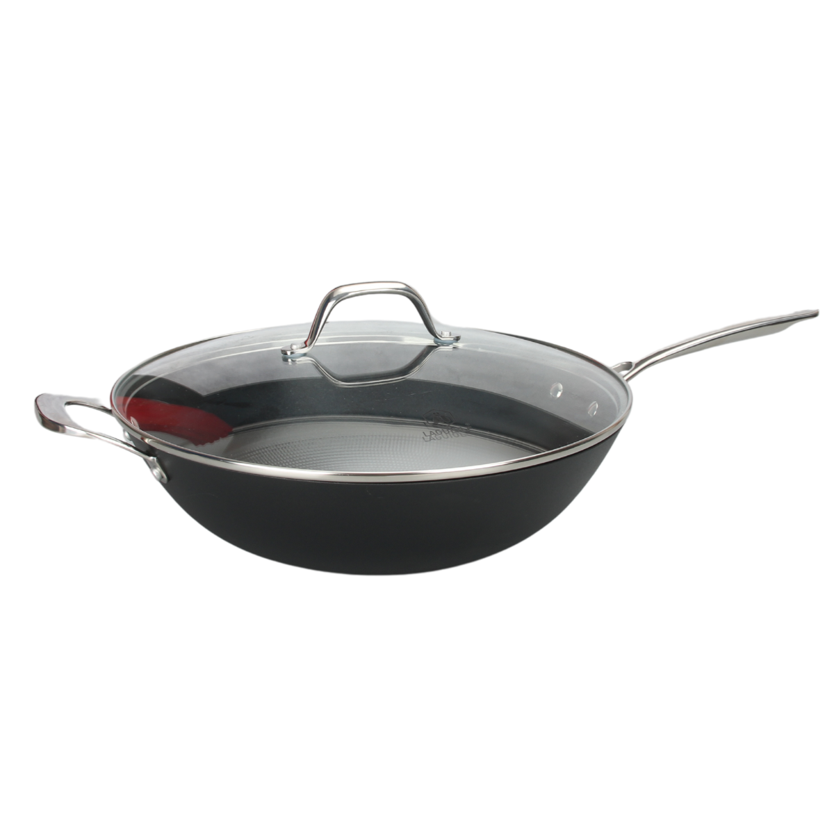 Wok noir 32cm - "AirIron" Laguiole Cuisson - Mathon - 1