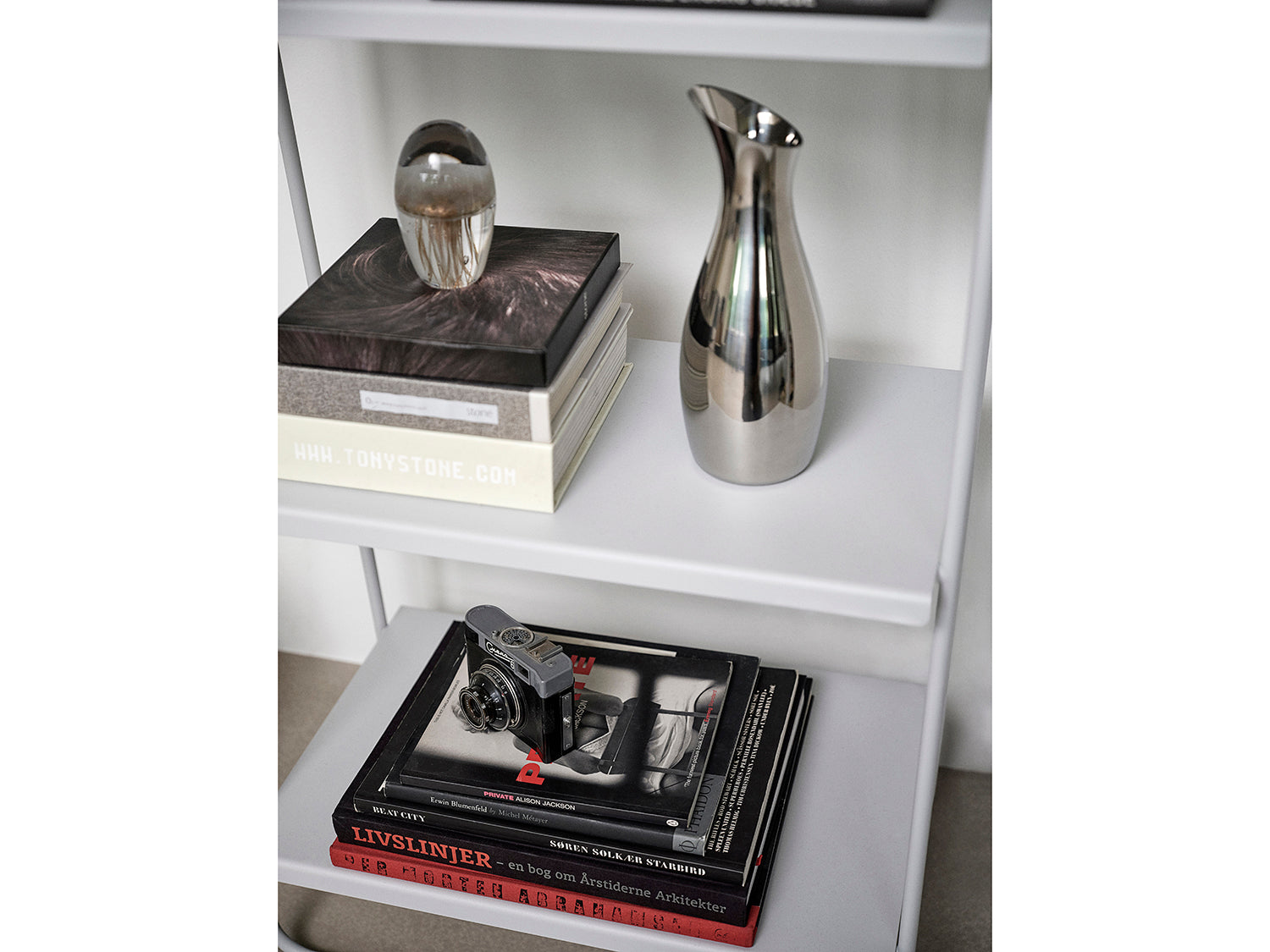 Pichet ROCKS en acier inoxydable Acier poli Zone Denmark - Mathon - 9