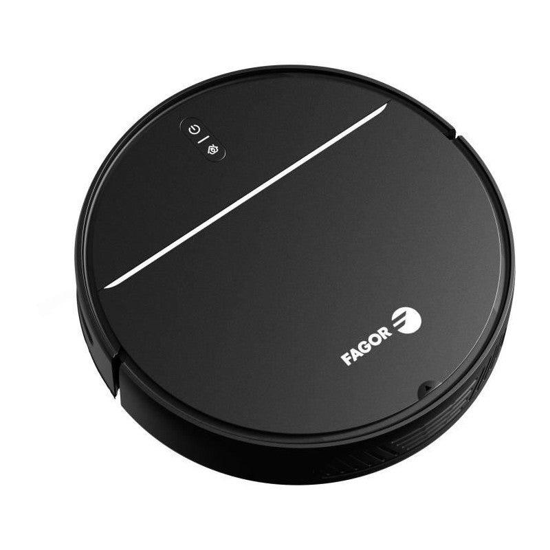 Fgr200 - Aspirateur Robot Connecté 3 En 1 - 80 Min - 12 W - 600 Ml - Noir Fagor - Mathon - 1