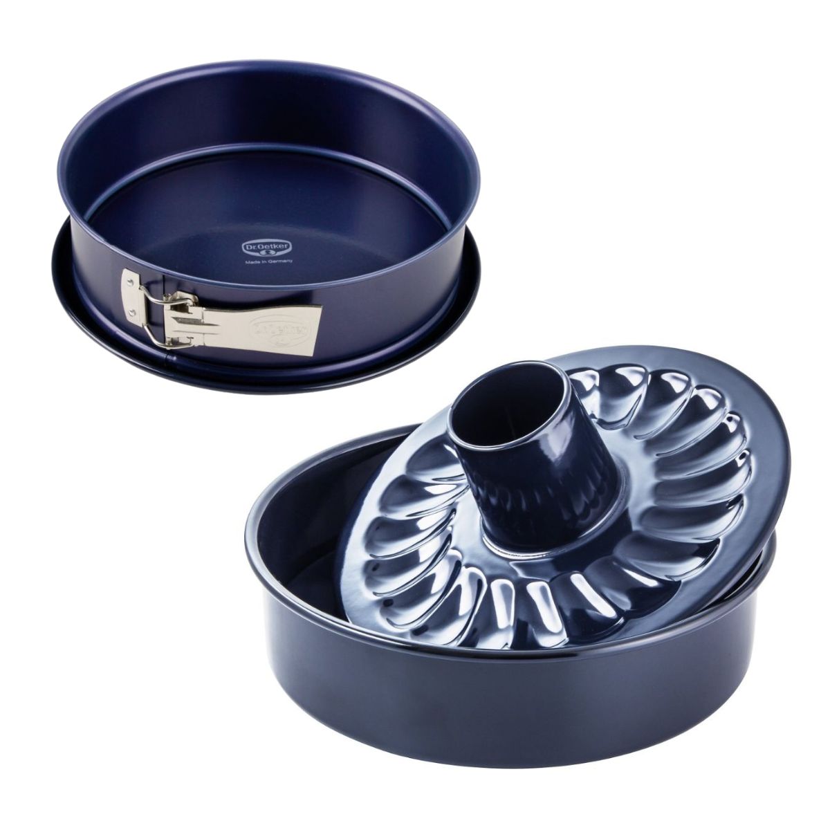 Moule à charnière 26 cm et moule à savarin fond amovible 28 cm Dr. Oetker Back Liebe Dr. Oetker - Mathon - 1
