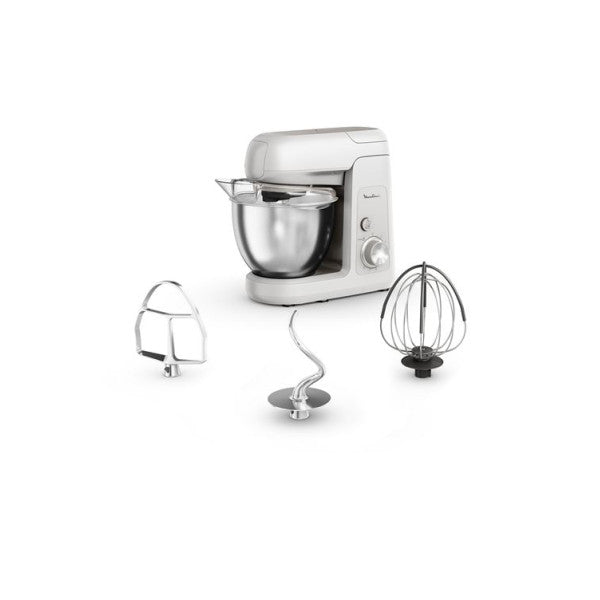 Robot Pâtissier Moulinex Bake Partner Qa520b 1100 W Gris Fair Moulinex - Mathon