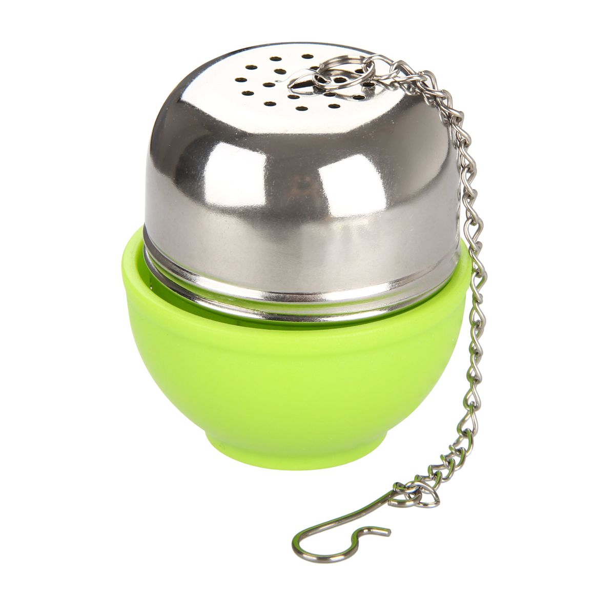 Boule à thé en acier inoxydable avec support Fackelmann - Mathon - 1