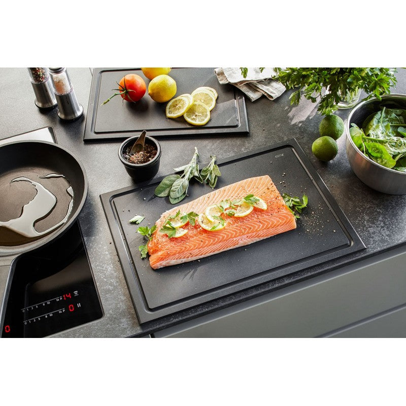 Planche à découper en bois Slize 30x44 cm avec rainure à jus Gefu - Mathon - 3