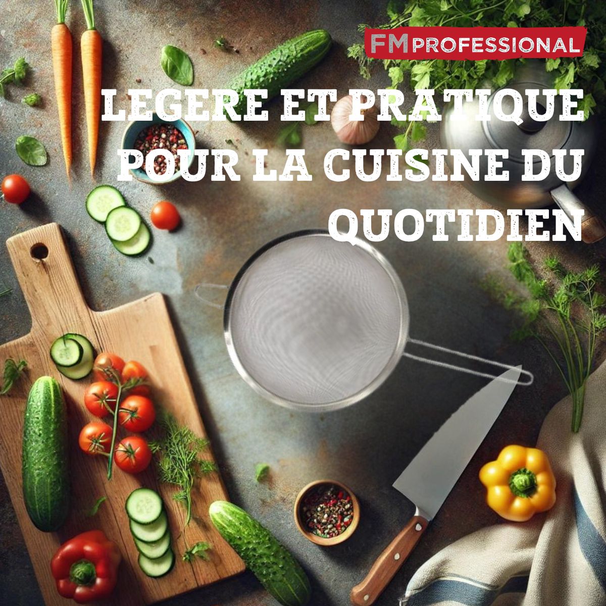 Ensemble de 2 Passoires inox 15 cm FM Professional - Mathon - 5