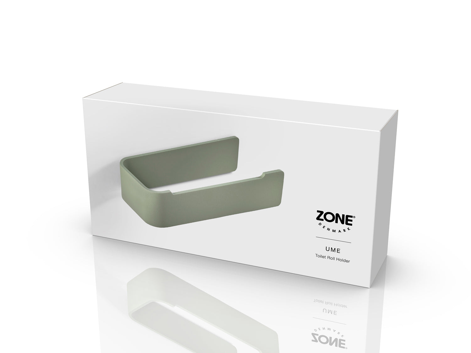 Porte-papier toilette Ume en Aluminium Eucalyptus Zone Denmark - Mathon - 3