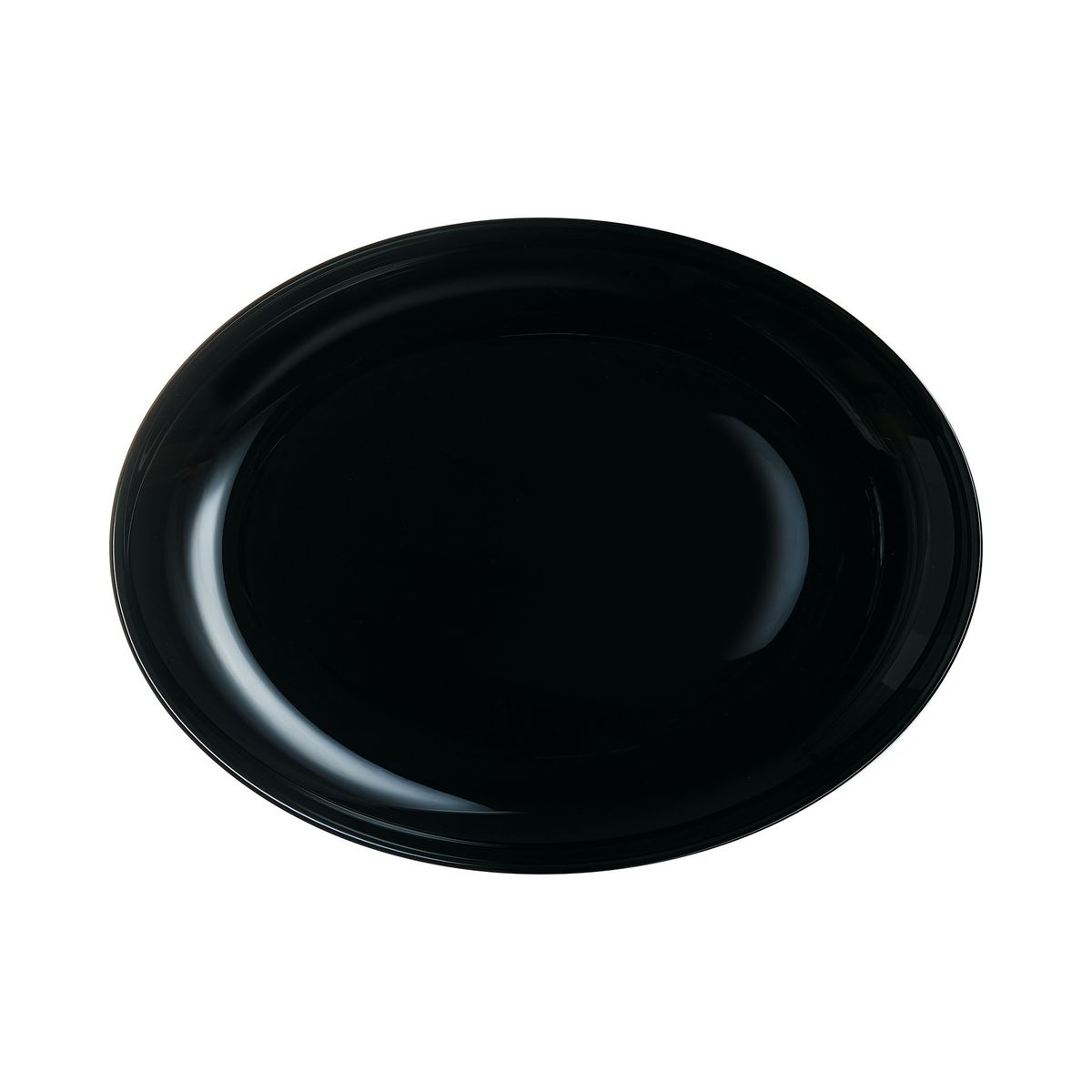 Plat noir 33 x 25 cm Diwali Luminarc - Mathon - 1