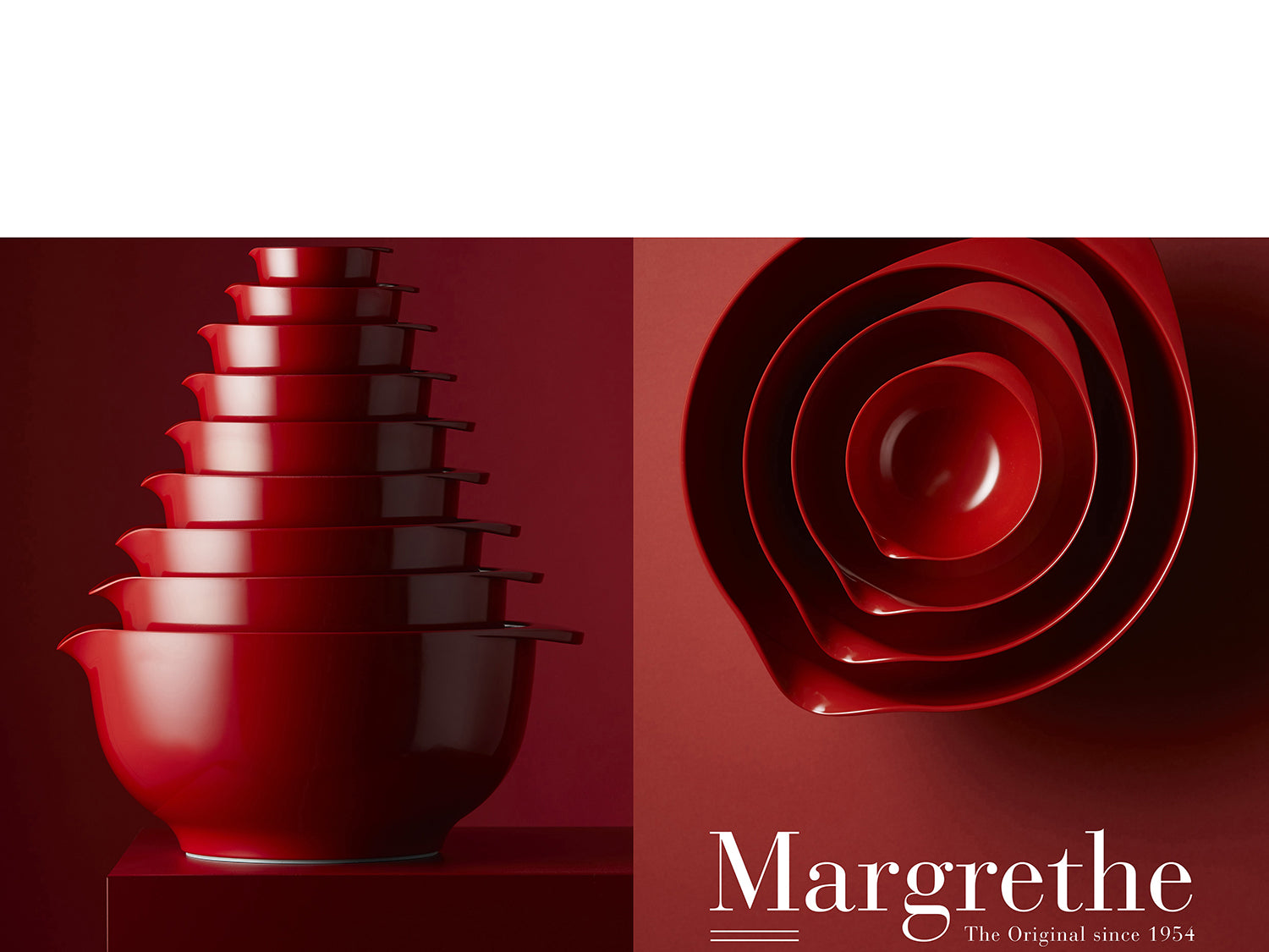 Passoire MARGRETHE Rouge Rosti - Mathon - 9
