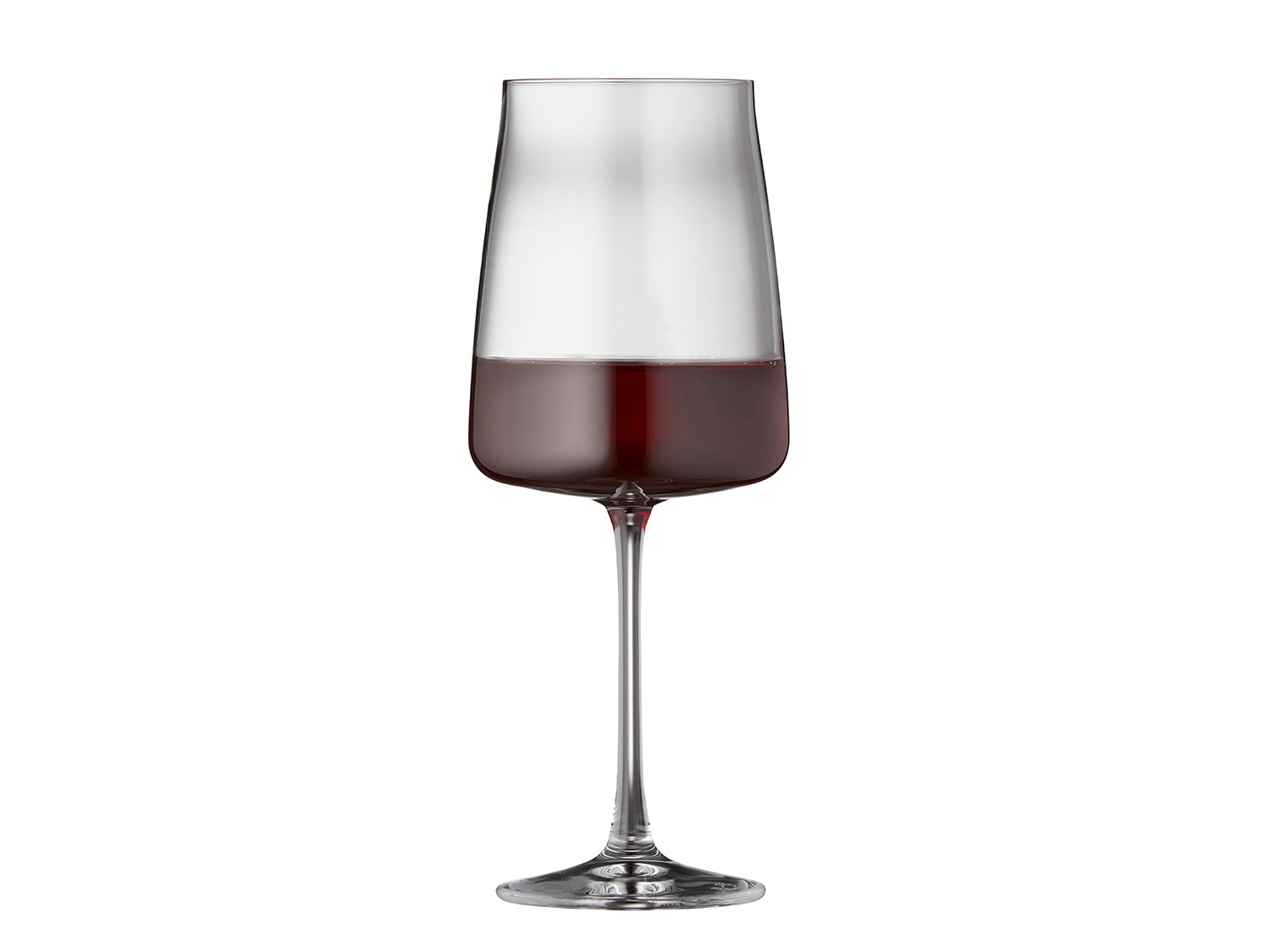 Set de 4 verres à vin rouge ZERO 54cl en cristal sans plombs Transparent Lyngby Glas - Mathon - 2
